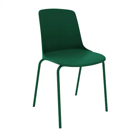 UNO Conference Chair with Colour Matched Frame - Green